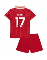 Liverpool Curtis Jones #17 Hjemmedraktsett Barn 2024-25 Korte ermer (+ bukser)